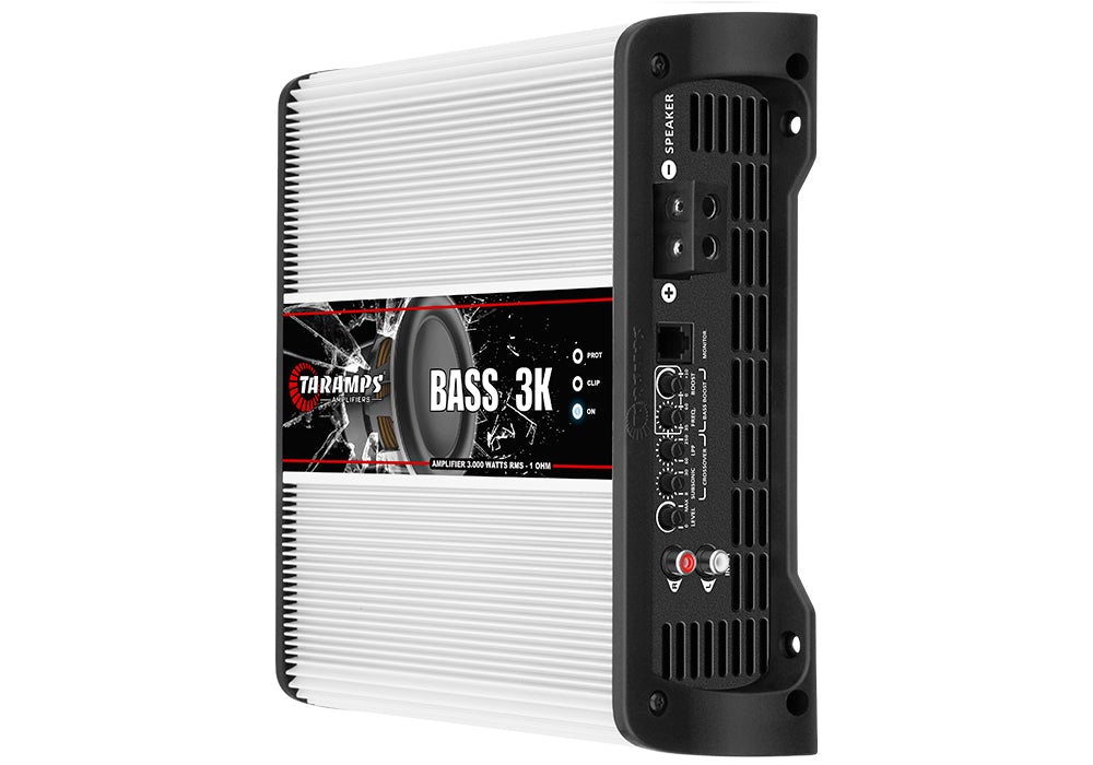 Taramps BASS 3K 1Ω 1チャンネル アンプ 3000W | カーオーディオ専門店