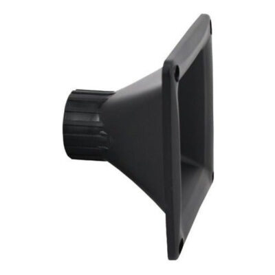 Fiamon Corneta plastica Preta Quadrada Curta F1 150