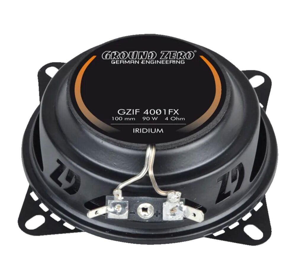 Ground Zero  Coaxial Speaker GZIF 4001FX 4″ 10cm (Par)