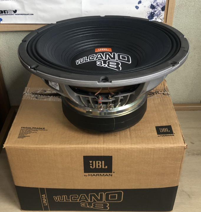 JBL VULCANO 3.8 15インチ ミッド ウーファー スピーカー 3800W 4Ω | カーオーディオ専門店 Casa do Som