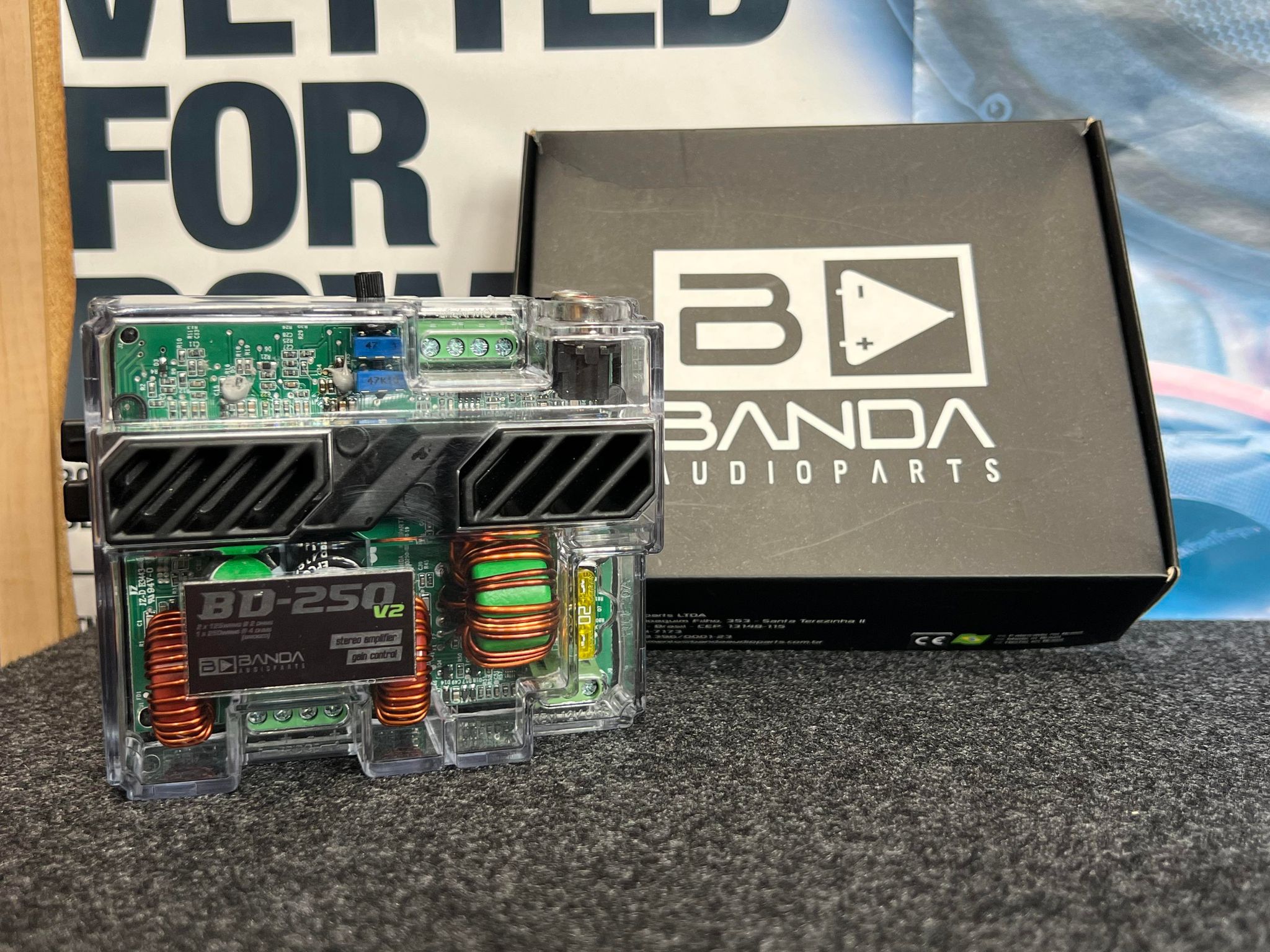 Banda アンプ BD250.2 2チャンネル 125W×2 2Ω | カーオーディオ専門店