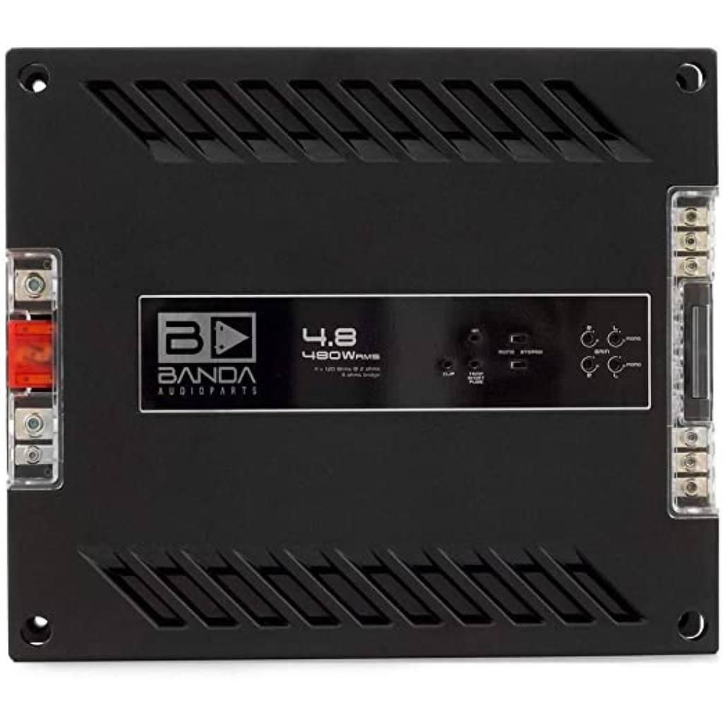 Bandaアンプ Voxer 4.8 4チャンネル 2Ω 480W カーオーディオ専門店 Casa do Som