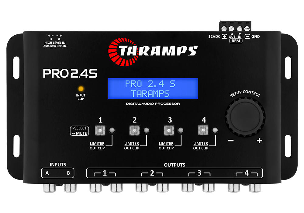 Taramps PRO 2.4S デジタルクロスオーバー プロセッサー イコライザー4