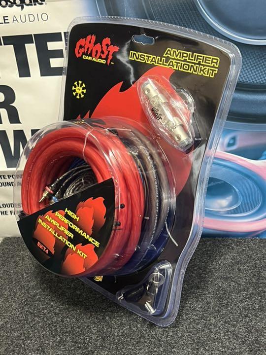 GHOST EP4R アンプ配線 ケーブル 4ゲージ 赤 9メートル切売り GHOST EP4R アンプ配線 ケーブル 4ゲージ⁄30m 赤 カーオーディオ