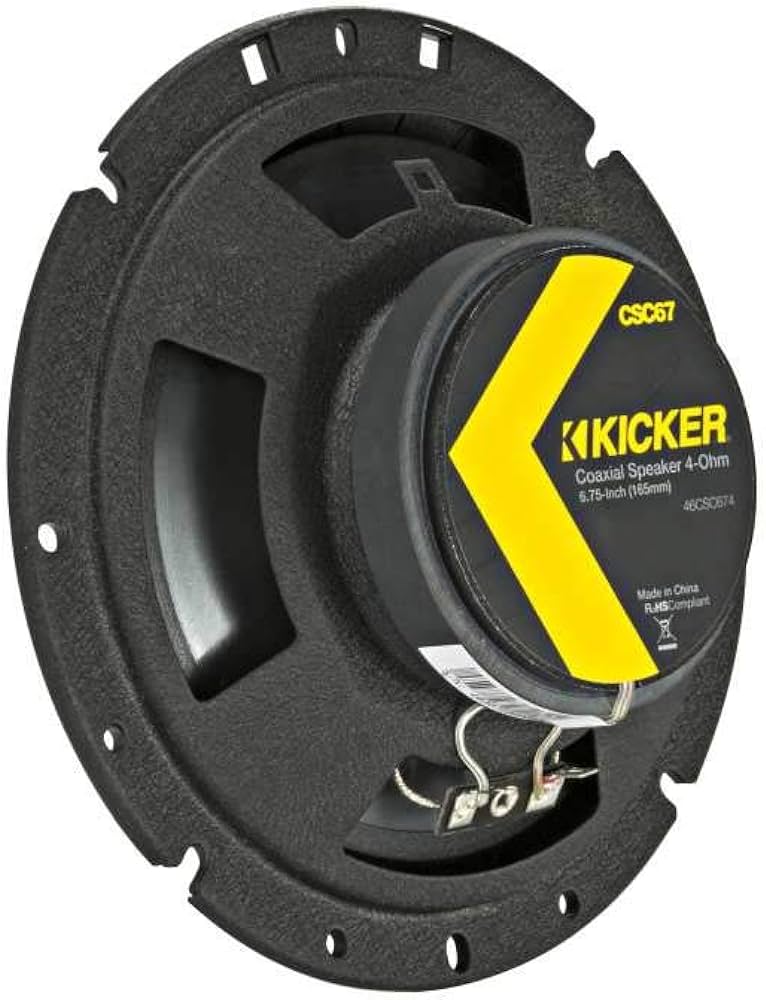 KICKER CSC674 キッカー 16.5cm コアキシャル スピーカー 2way | カーオーディオ専門店 Casa do Som