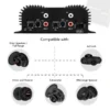TARAMPS TS400X4 BLACK