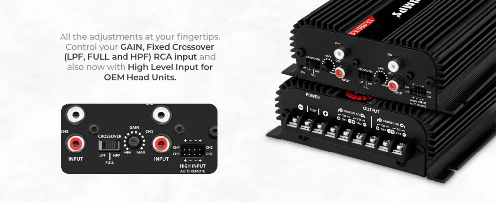 TARAMPS TS400X4 BLACK